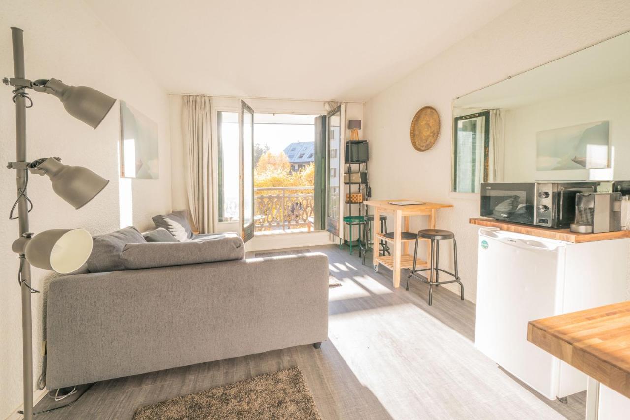 Chamonix Sud Studio With Mont Blanc Views 外观 照片