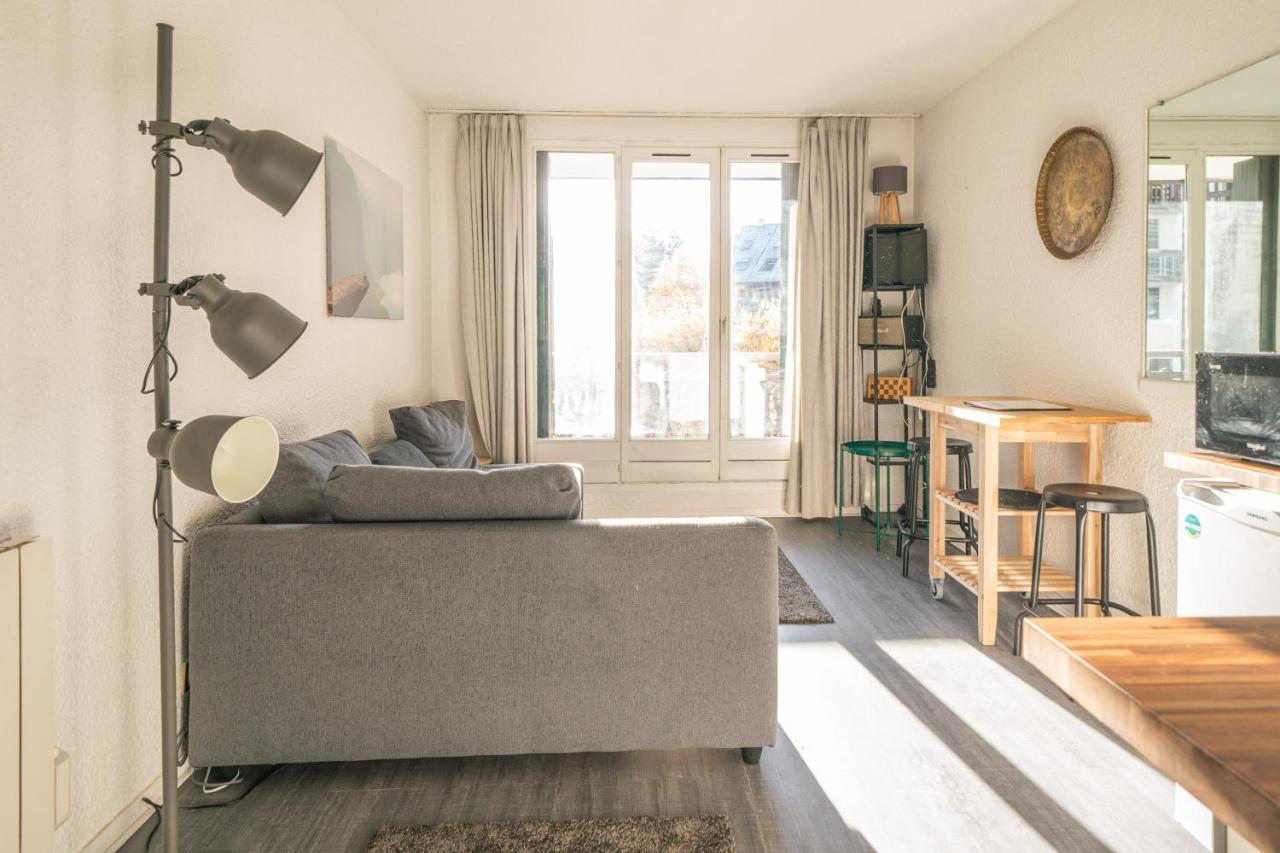 Chamonix Sud Studio With Mont Blanc Views 外观 照片