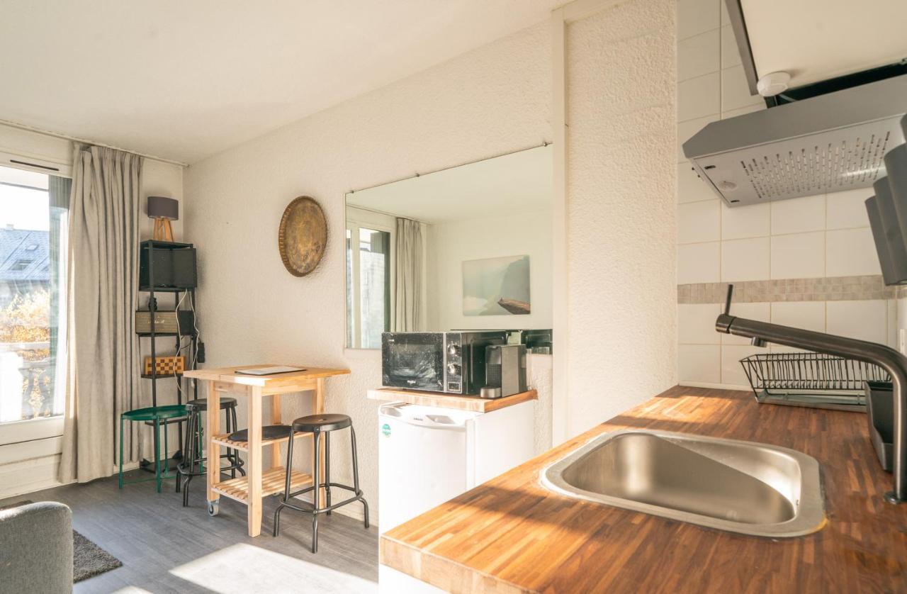 Chamonix Sud Studio With Mont Blanc Views 外观 照片